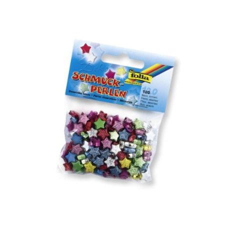 Folia 1261 beads Star bead Multicolour 120 pc(s)