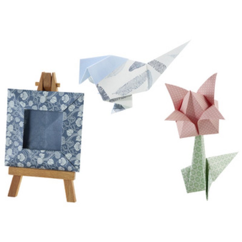 folia Papier à plier "Nostalgia", 150 x 150 mm, 50 feuilles