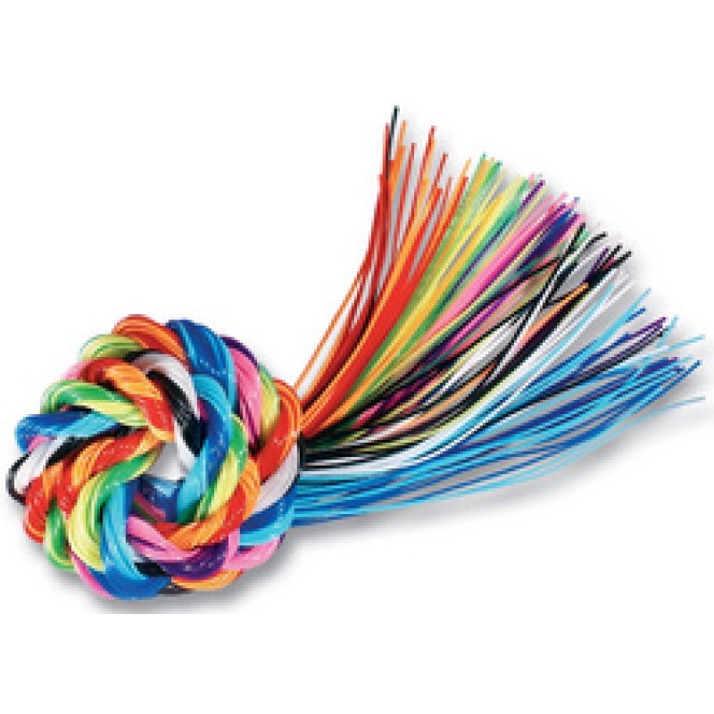 folia Fil pour scoubidou Metallic Mix, longueur: 1 m