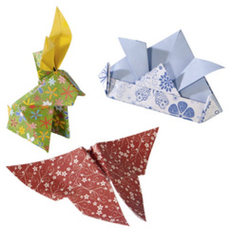 folia Papier à plier "Ornamental", 150 x 150 mm, 50 feuilles