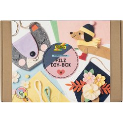 folia Boîte DIY en feutre Rainbow Edition, 36 pièces