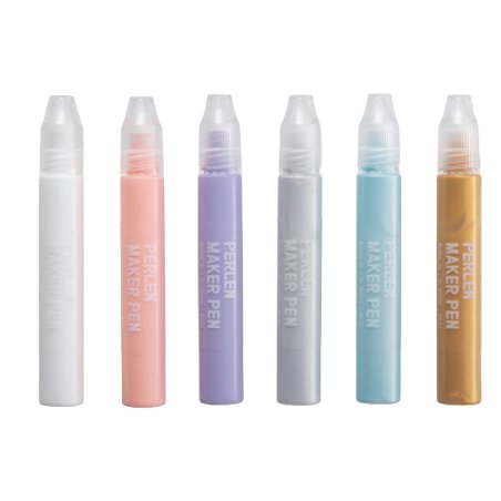 Folia 36029 marker 6 pc(s) Gold, Light Blue, Lilac, Rose, Silver, White