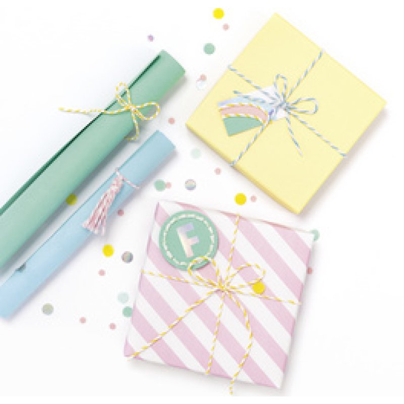 folia Ficelle décorative "Bakers Twine PASTELL"