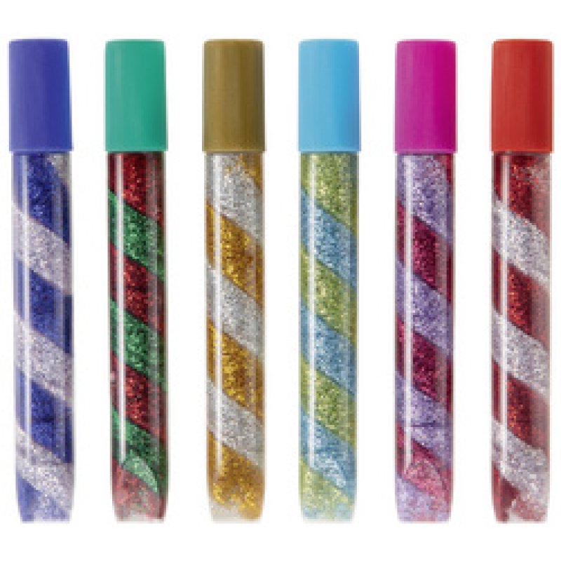 folia Colle pailletée "Glitterglue SPIRAL NEON", assortie