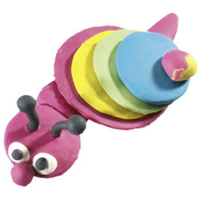 folia Pâte à modeler pour enfants, 10 bâtons, assorti