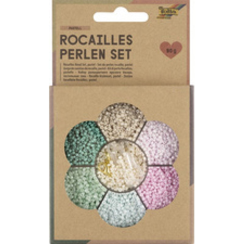 folia Set de perles de rocaille MULTICOLORE