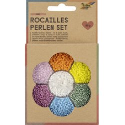 folia Set de perles de rocaille PASTEL