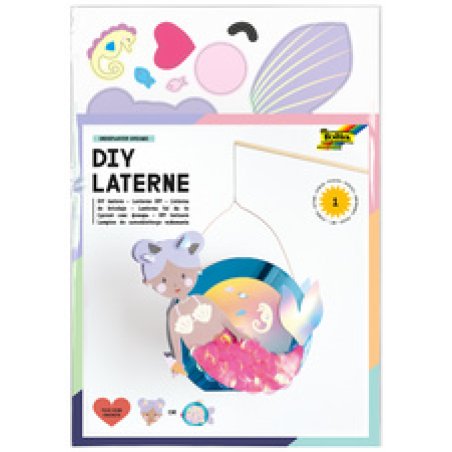 folia Kit de lanterne UNDERWATER DREAMS, bleu métallisé