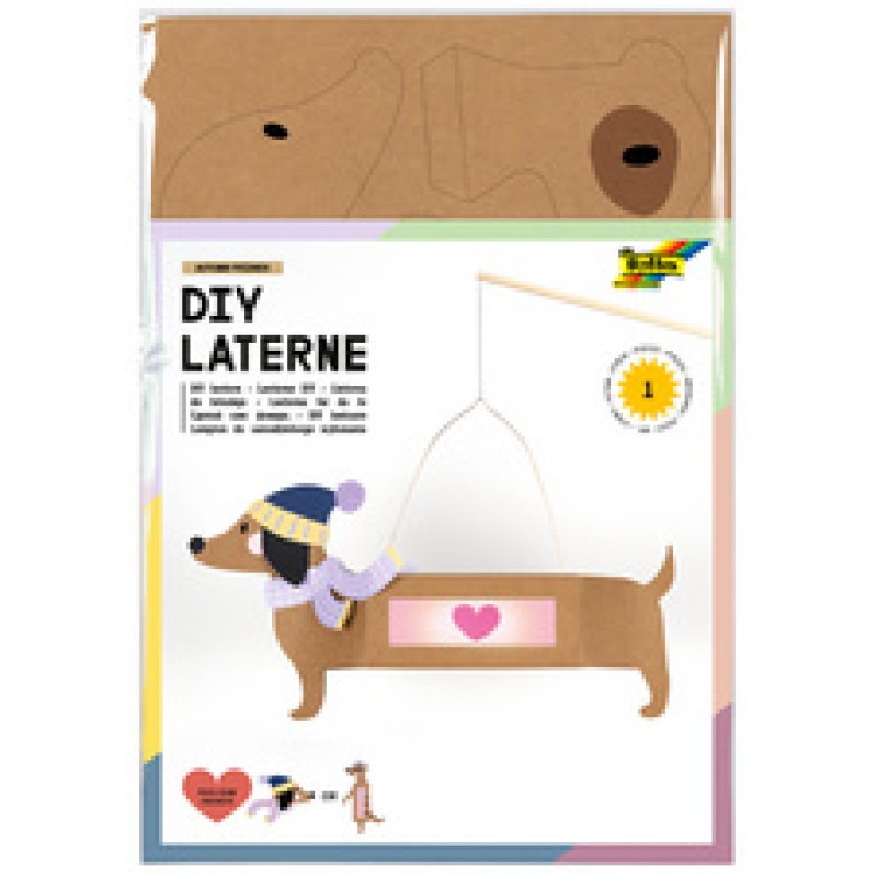 folia Kit de lanterne AUTUMN FRIENDS, naturel