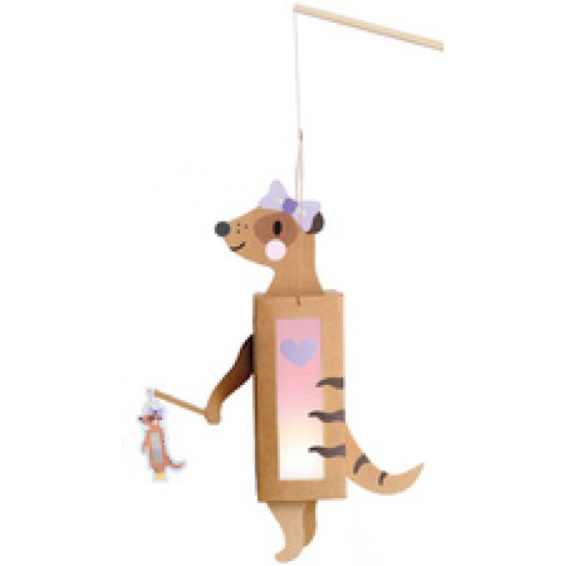 folia Kit de lanterne AUTUMN FRIENDS, naturel