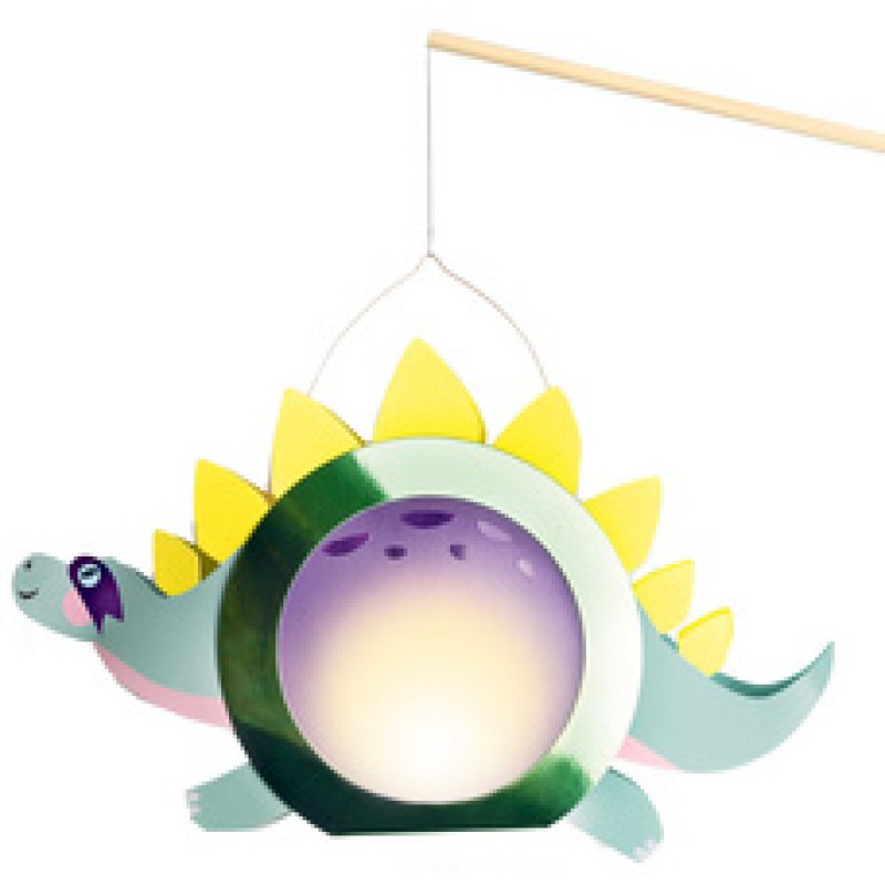 folia Kit de lanterne SUPERHERO DINOS, vert métallisé