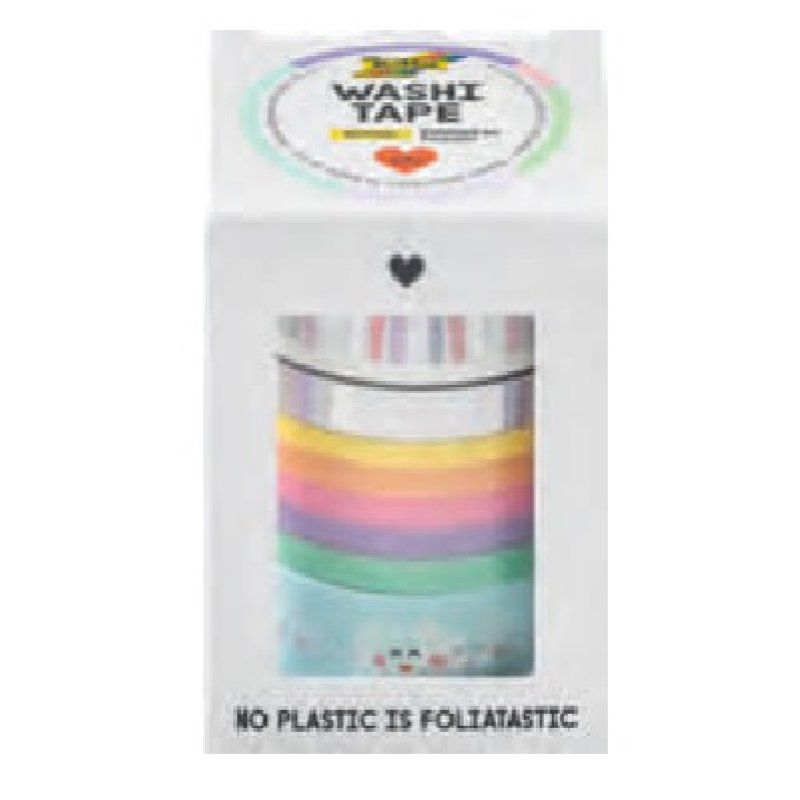 folia Ruban adhésif décoratif Washi-Tape RAINBOW CLOUDS