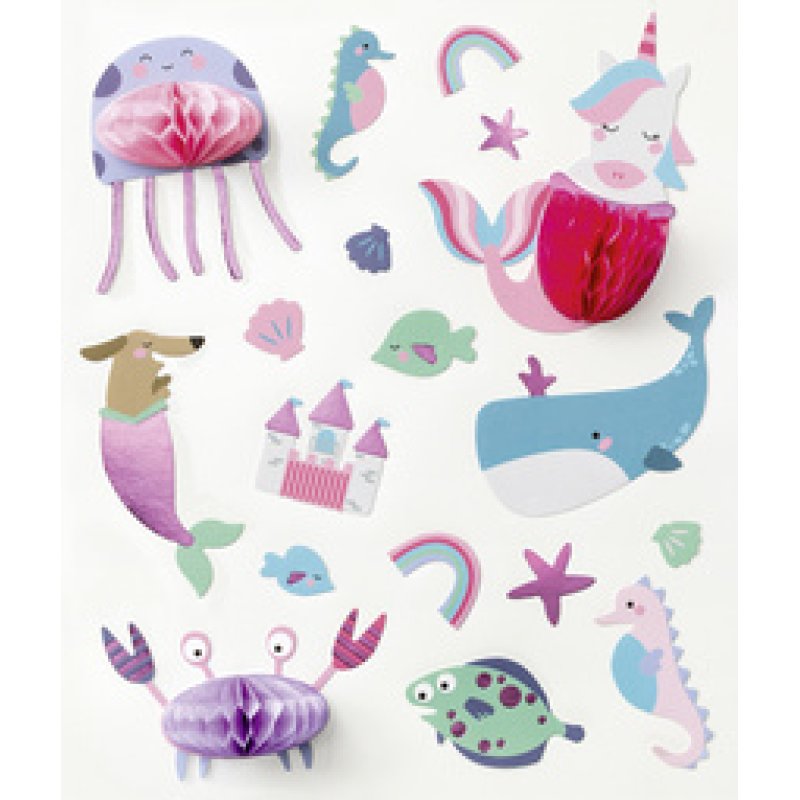 folia Sticker boule en papier JUNGLE