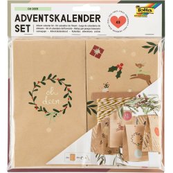 folia Calendrier de l'Avent 24 sachet de l'Avent OH DEER