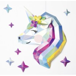 folia Papier irisé, 120 g/m2, 500 x 700 mm, bleu clair