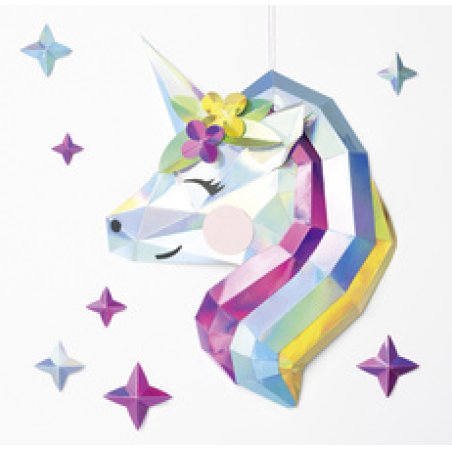 folia Papier irisé, 120 g/m2, 500 x 700 mm, argent