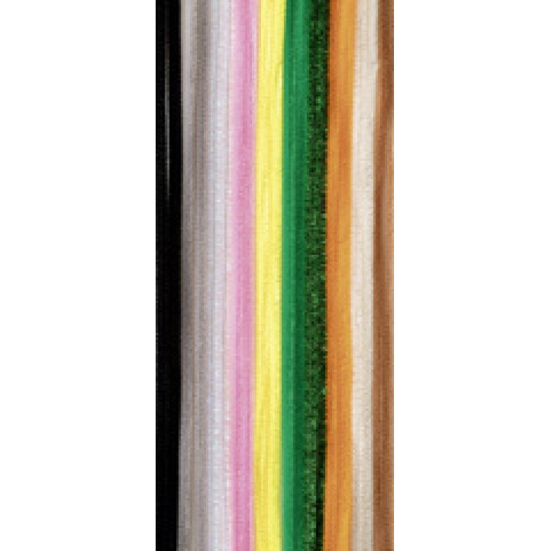 folia Fil métallique chenille "Safari", longueur: 500 mm