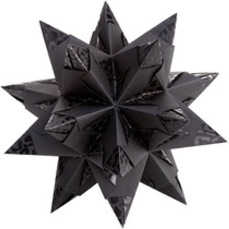 folia Feuilles de papier pliable étoile Bascetta Élégance