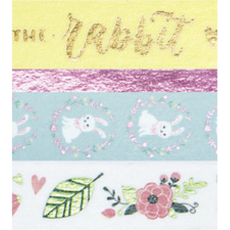 folia Ruban adhésif Washi-Tape "HOTFOIL FRÜHJAHR II"