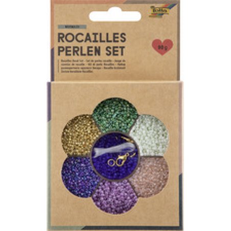 folia Set de perles de rocaille MERMAID