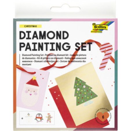 folia Set de diamond painting CHRISTMAS