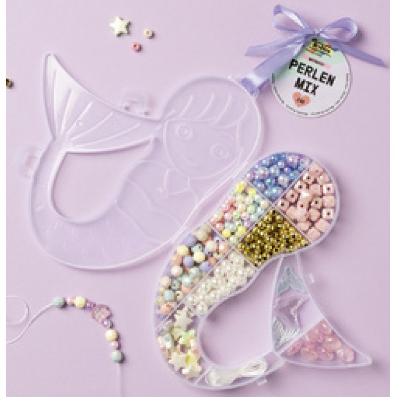 folia Mélange de perles MERMAID, 240 pièces