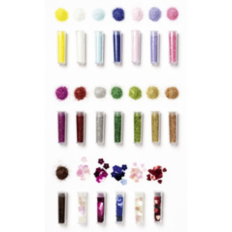 folia Set de paillettes BIO, Rainbow L