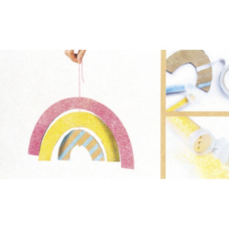 folia Mélange de paillettes BIO RAINBOW L