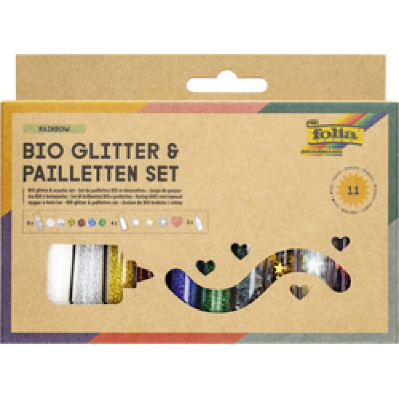 folia Set de paillettes BIO Rainbow