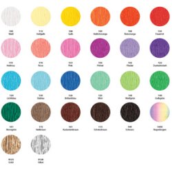 folia Papier crépon, 32 g/m2, menthe