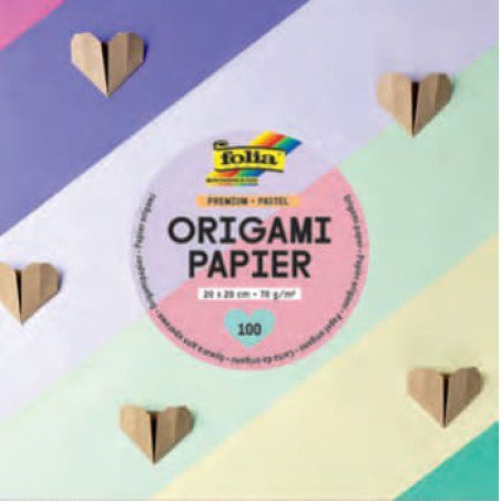 folia Feuille de papier pour origami PREMIUM PASTEL