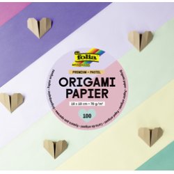 folia Feuille de papier pour origami PREMIUM PASTEL