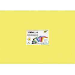 folia Papier de couleur, (L)500x(H)700mm, 130 g/m2, assorti