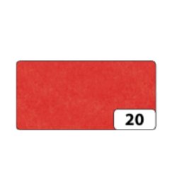 folia Rouleau de papier de soie, 500 x 700 mm, rouge