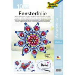 folia Film pour fenêtre, 230 x 330 mm, 5 feuilles, incolore