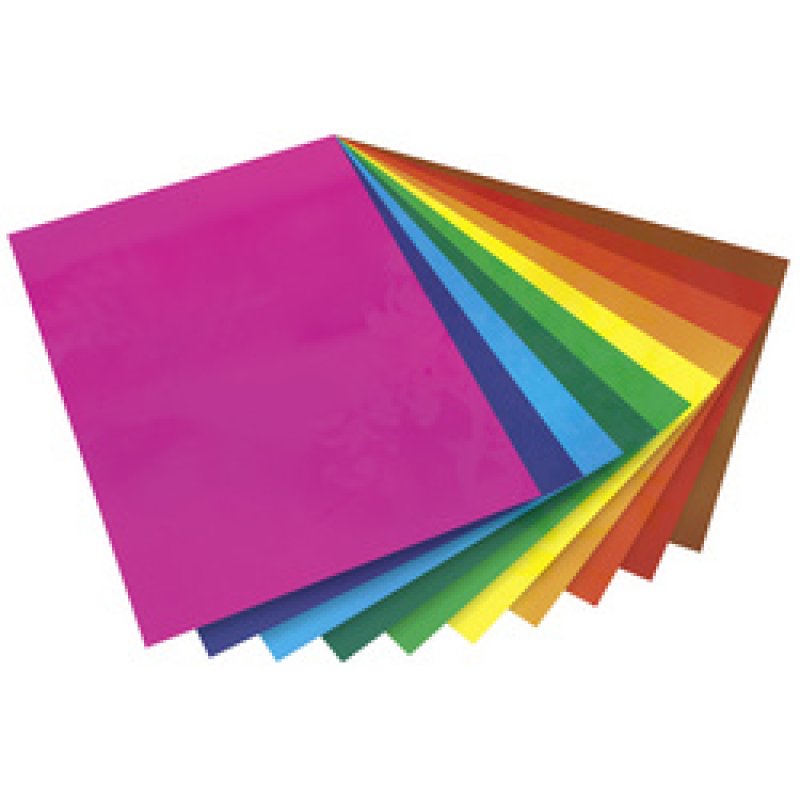 folia Film pour fenêtre, 350 x 500 mm, 10 feuilles, assorti
