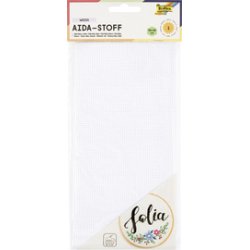 folia Toile Aïda, 500 x 490 mm, blanc