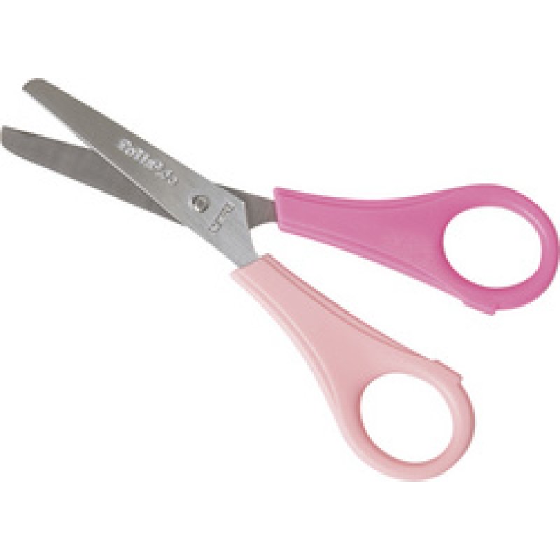 folia Ciseaux pour enfants, rond, pour gauchers, 135 mm