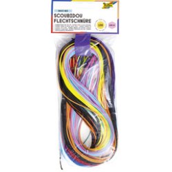 folia Fil pour scoubidou BASIC MIX, 1,8 mm x 1 m