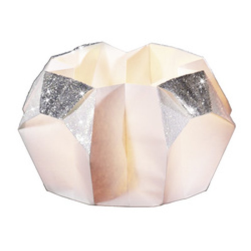 folia Papier origami pour photophore, 300 x 300 mm, blanc