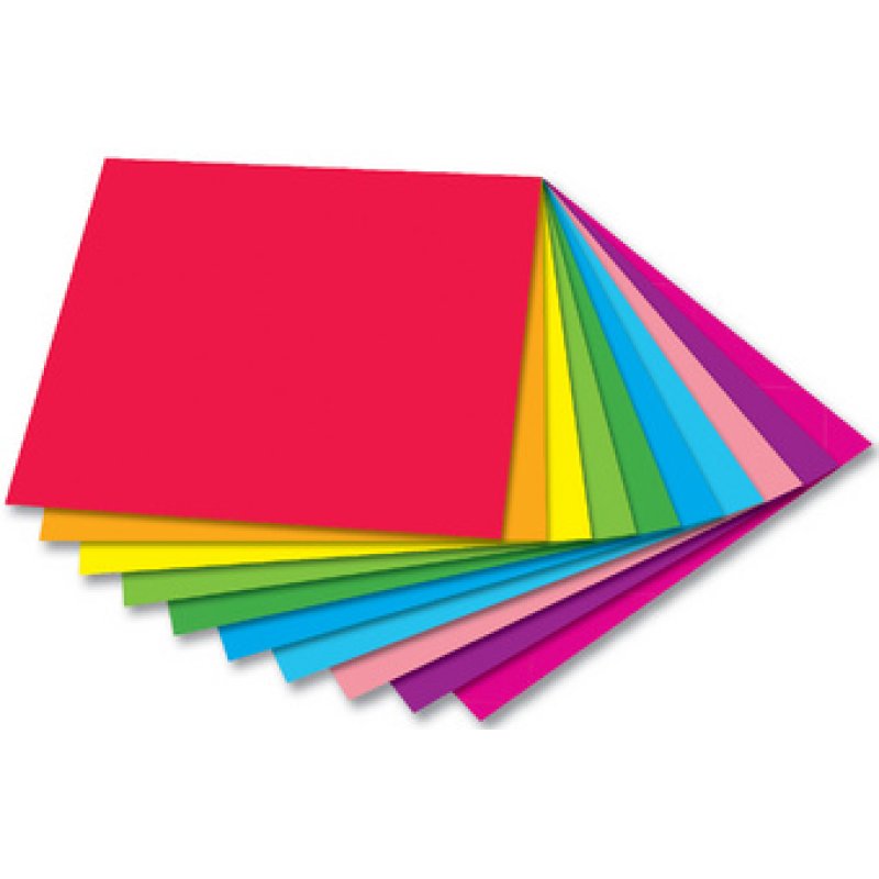 folia Feuille à plier "DUO", 100 x 100 mm, 50 feuilles