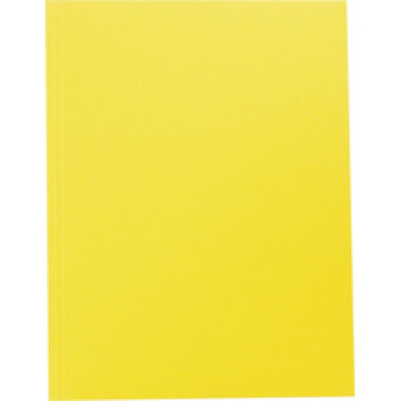 folia Carton à dessin, en carton, A4, jaune