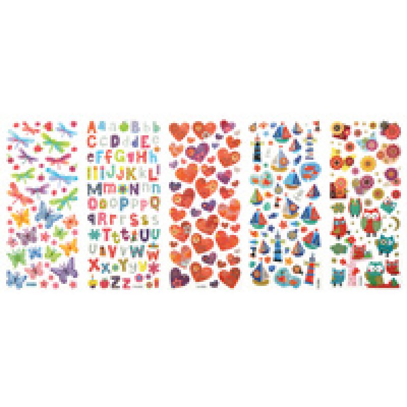 folia Sticker scintillant "Exotic"