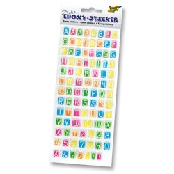 folia Sticker époxy ABC, effet 3D