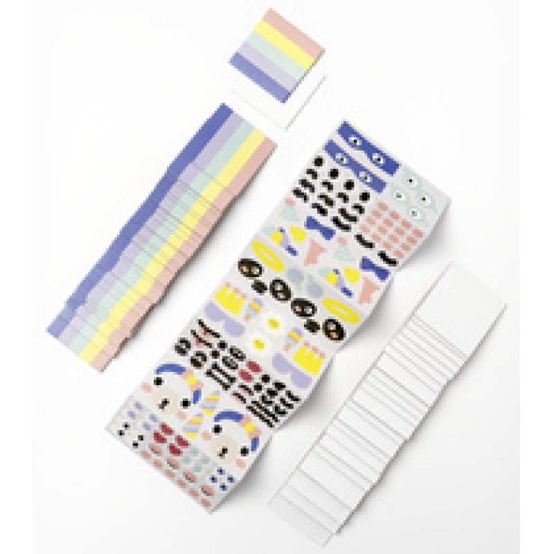 folia Carte DIY, uni, 60 x 60 mm, blanc