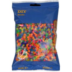 Hama Perles à repasser midi "Mix de couleurs", en sachet