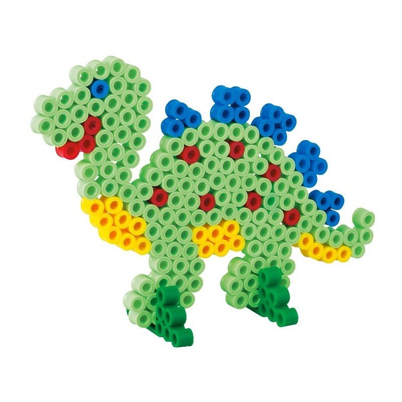 Hama Perles à repasser maxi "Dinosaure", sous blister
