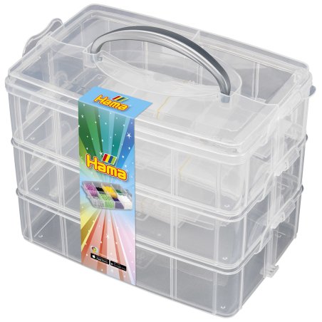 Hama Boîte de rangement pour perles à repasser, non garnie