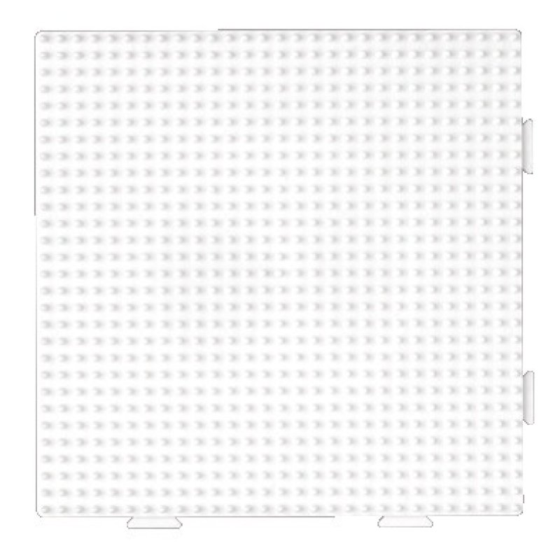 Hama Plaque pour perles midi "Grand carré", blanc