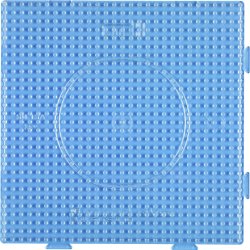 Hama Plaques pour perles midi "grand carré", transparent